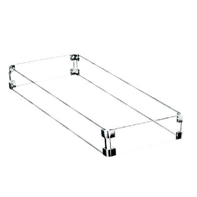 Glass deflector St-Tropez rectangle table